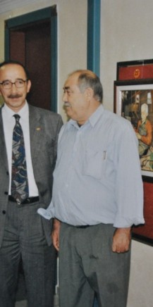 Gaziantep Ticaret Odası genel sekreteri rahmetli Mesut Ölçal ve Vahittin Bozgeyik ile Gaziantep Ticaret Odası genel sekreteri rahmetli Mesut Ölçal ve Vahittin Bozgeyik ile