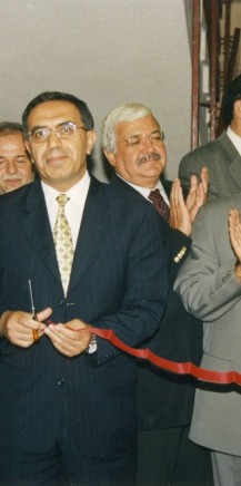 Gaziantep’te bir sergisinin açılışında…