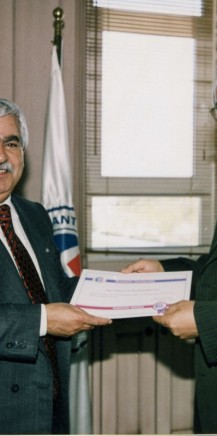 Gaziantep Üniversitesi eski Rektörü İ. Hüseyin Filiz ile….